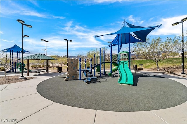 view of community playground