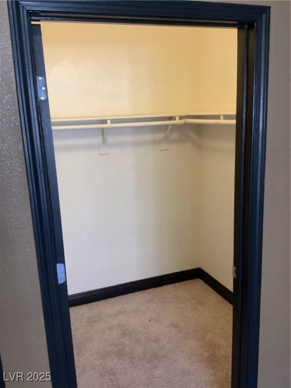 view of closet