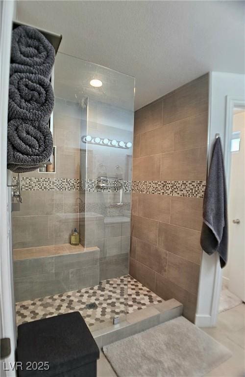 full bath featuring walk in shower