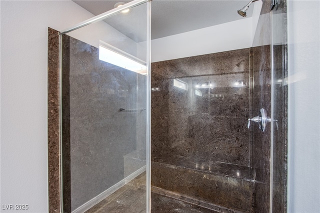 full bath with a stall shower