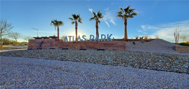 7910 Shimmery St, North Las Vegas, NV 89084 - view of community sign