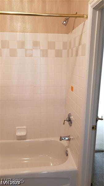 full bathroom featuring shower / bathtub combination