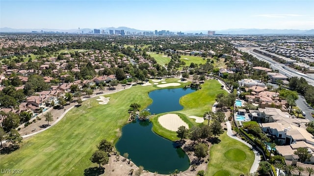 7999 Pinnacle Peak Ave, Las Vegas, NV 89113 - view of urban area featuring a nearby body of water, nearby suburban area, and a golf course