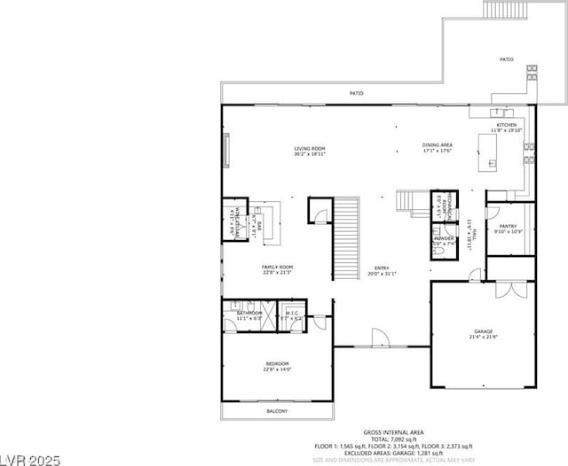 view of layout