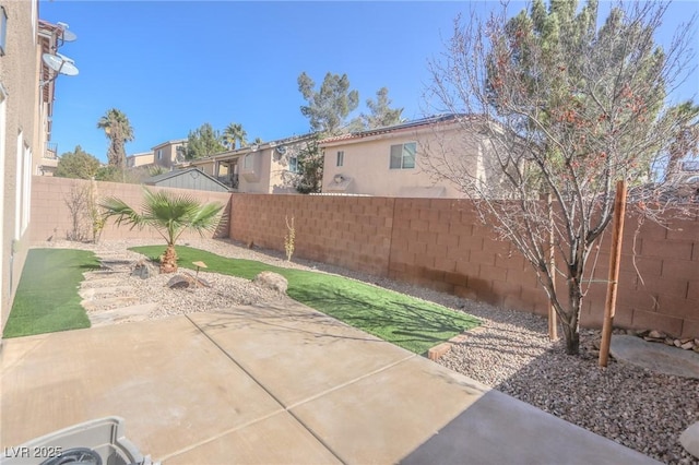 view of patio / terrace featuring a fenced backyard