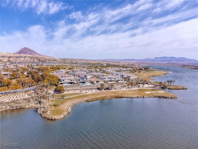 21 Via Visione Unit 201, Henderson, NV 89011 - aerial perspective of suburban area with a water and mountain view