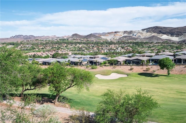 21 Via Visione Unit 201, Henderson, NV 89011 - mountain view with nearby suburban area and a golf club