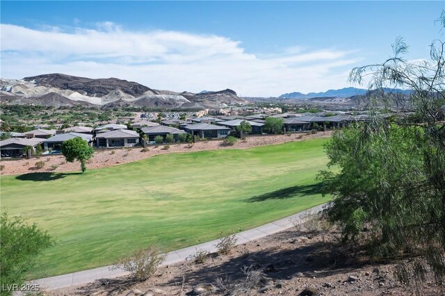 21 Via Visione Unit 201, Henderson, NV 89011 - view of mountain backdrop with nearby suburban area and a golf course