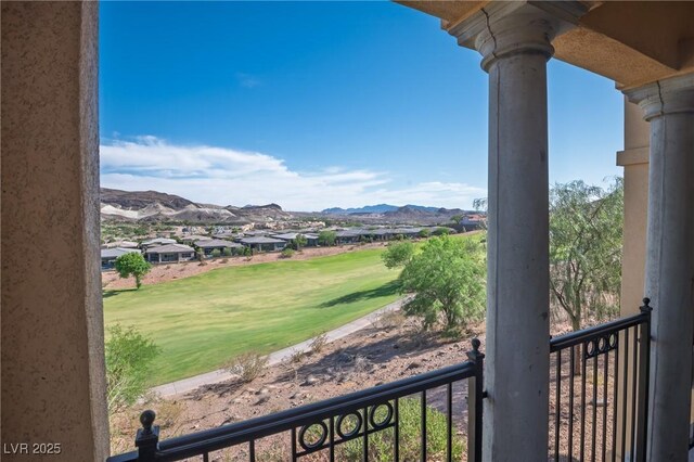 21 Via Visione Unit 201, Henderson, NV 89011 - balcony with a mountain view, a residential view, and golf course view
