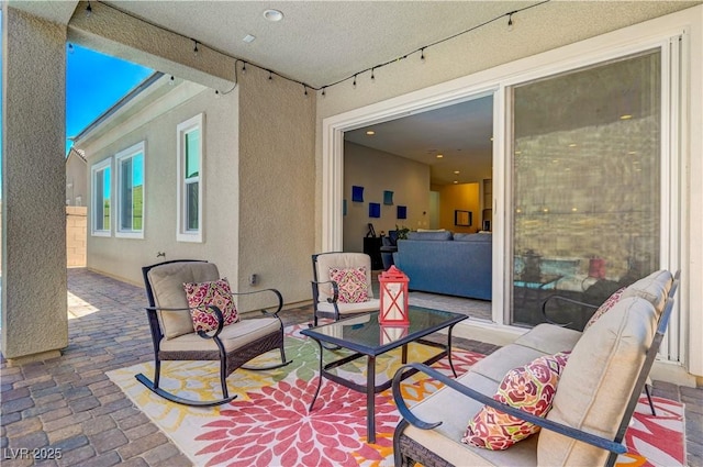 view of patio / terrace with outdoor lounge area