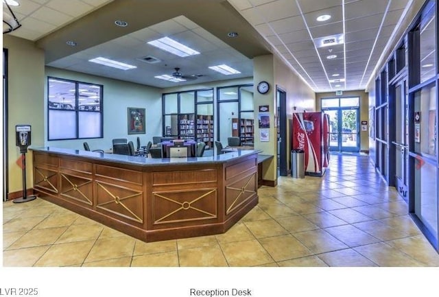 reception area featuring visible vents