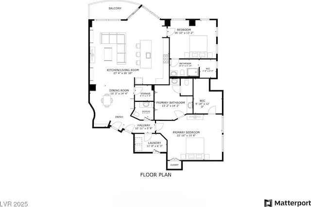 9101 Alta Dr Unit 1206, Las Vegas, NV 89145 - view of home floor plan
