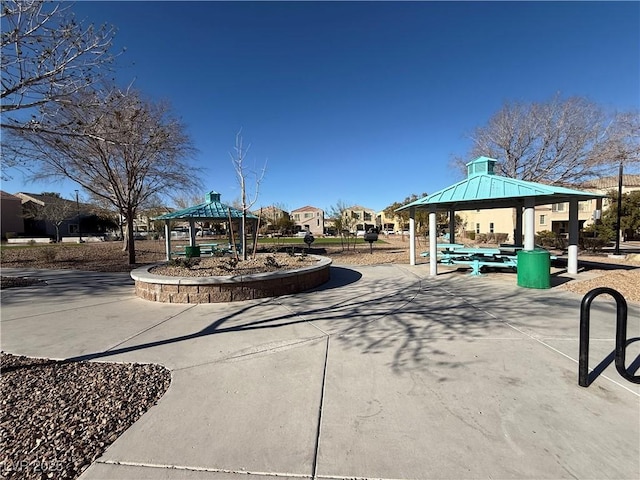 surrounding community featuring a gazebo