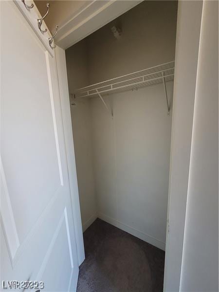 view of closet