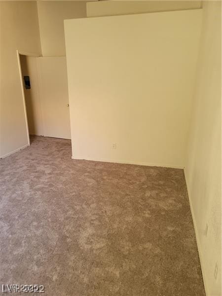 empty room with carpet floors