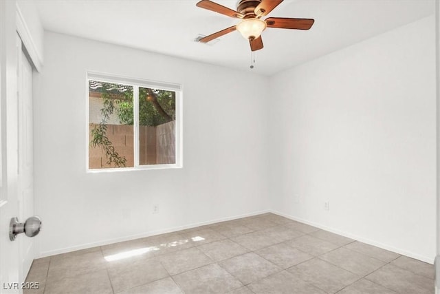 2137 Hidden Ranch Ter, Henderson, NV 89052 - empty room featuring light tile patterned flooring and a ceiling fan