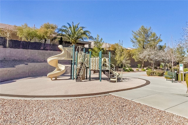 view of community playground