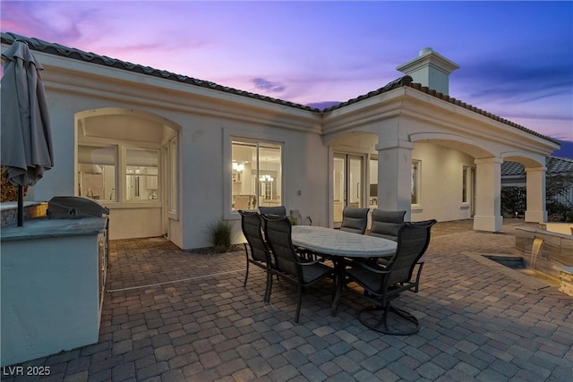 view of patio / terrace with outdoor dining space