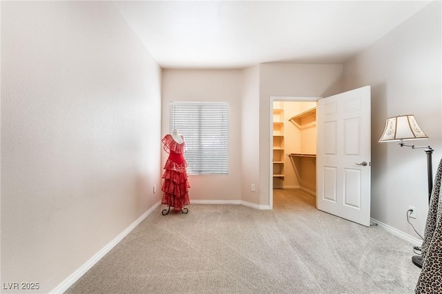 interior space with baseboards