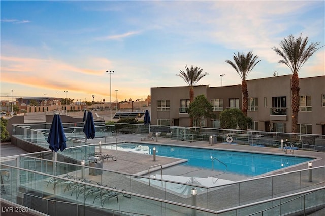 pool featuring a patio