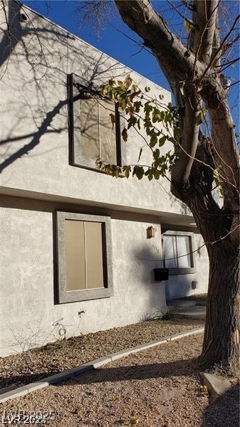 view of property exterior featuring stucco siding