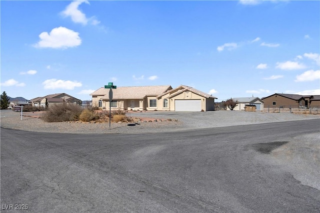 ranch-style house with a garage