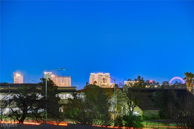 view of property with a view of city