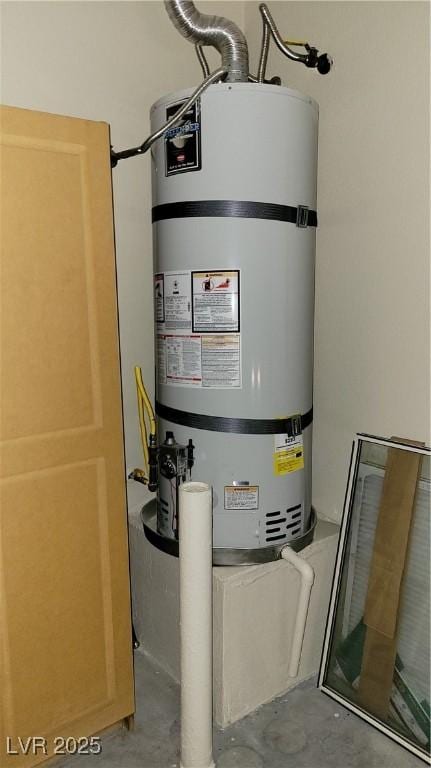 utilities featuring water heater