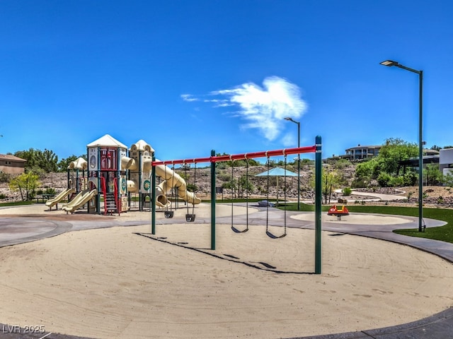 view of community playground