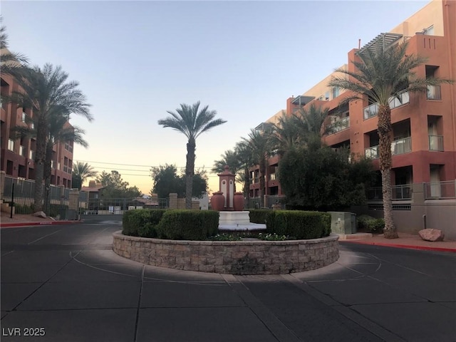 surrounding community featuring a gate