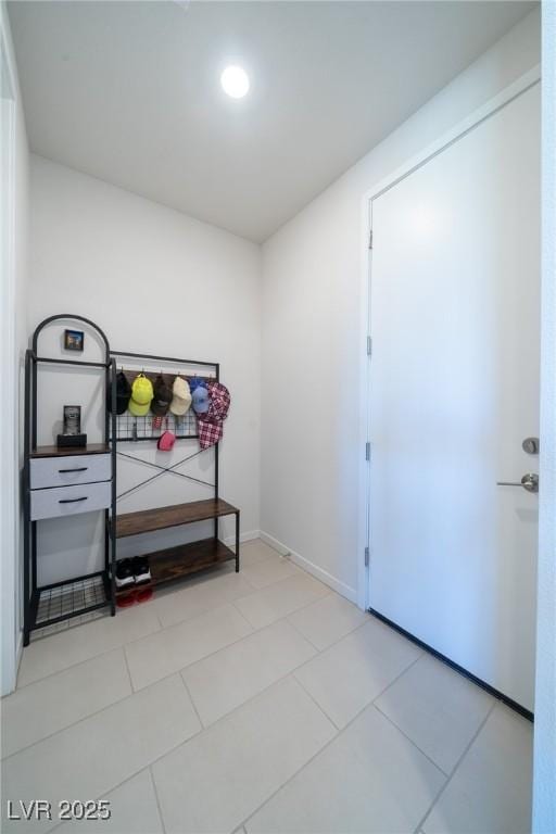 4400 E Cactus Canyon Dr, Pahrump, NV 89061 - interior space with light tile patterned floors and baseboards