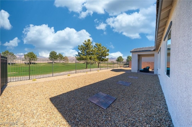 4400 E Cactus Canyon Dr, Pahrump, NV 89061 - view of yard featuring fence