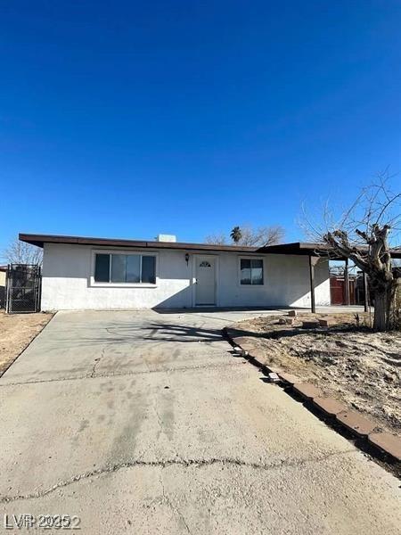 view of ranch-style home