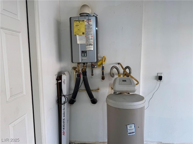 utilities with tankless water heater