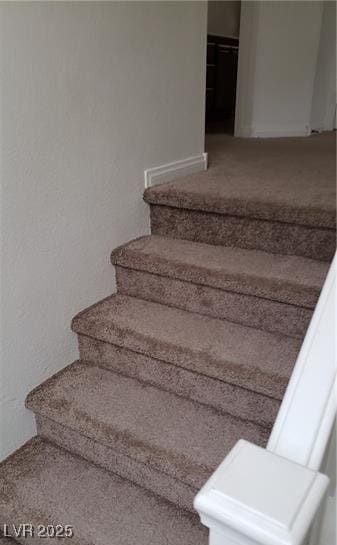 stairs with carpet