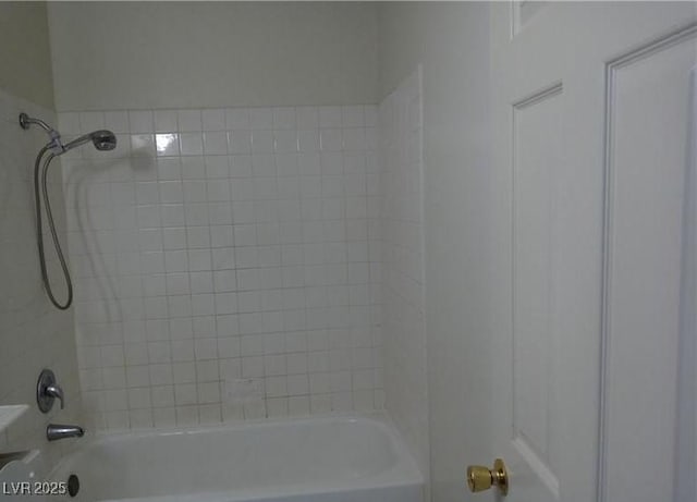 full bathroom with  shower combination