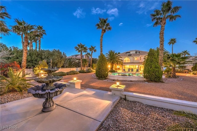 view of patio featuring an outdoor pool