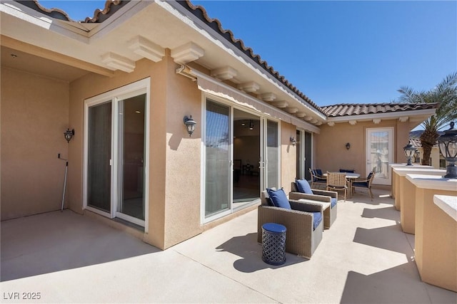 view of patio / terrace with outdoor dining space