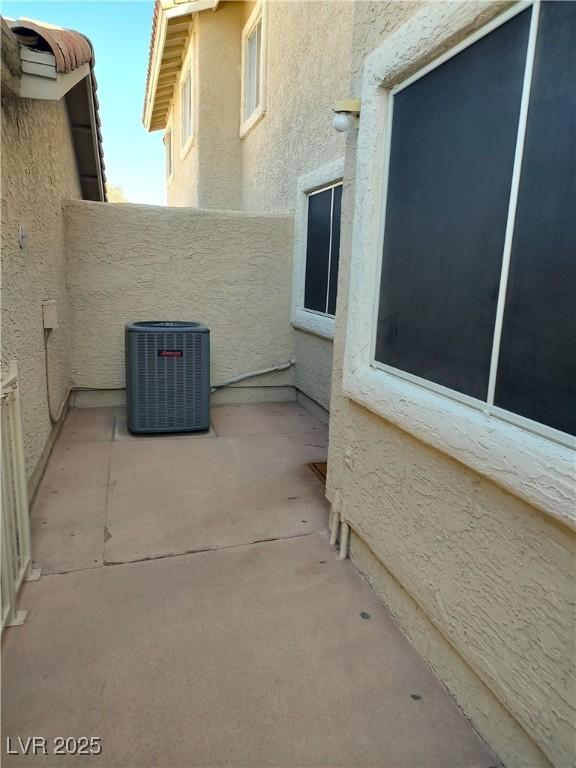view of patio / terrace with cooling unit
