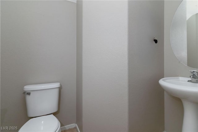 bathroom with toilet