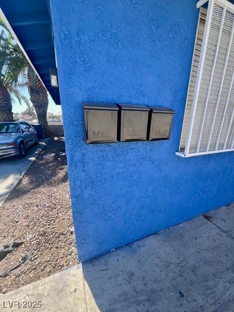 details with stucco siding