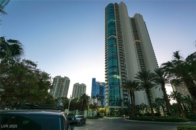 view of property with a city view