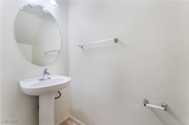 bathroom with a sink