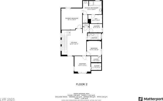 10619 Carnes Ave, Las Vegas, NV 89166 - view of home floor plan
