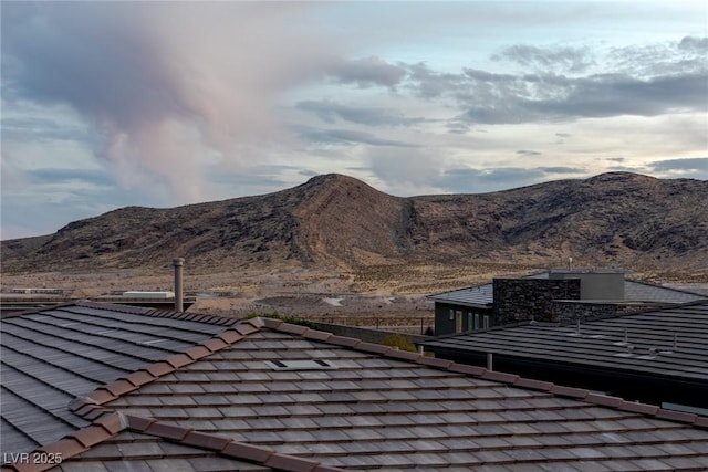 view of mountain feature