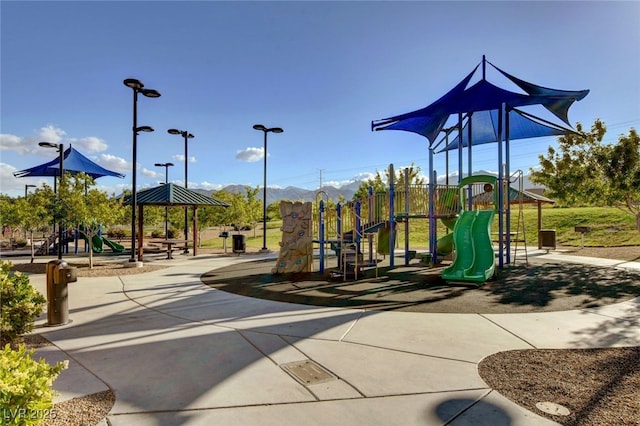 view of community playground