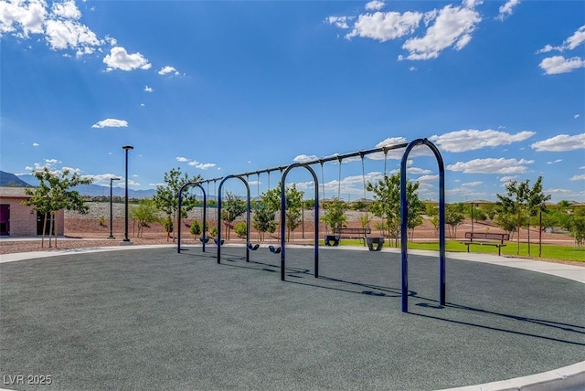 view of community with playground community