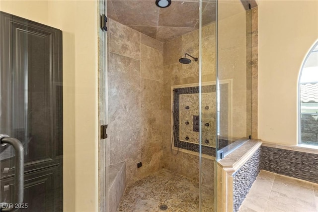 full bath with a stall shower