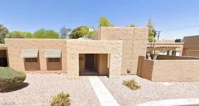 southwest-style home with stucco siding