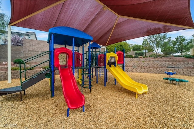 view of communal playground